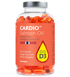 CARDIO™ 1000 mg Norwegian Salmon Oil + Vitamin D3 – 90 Capsules