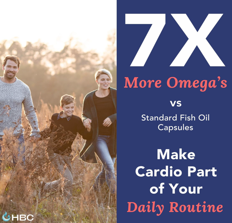 CARDIO™ 1000 mg Norwegian Salmon Oil – 180 Capsules