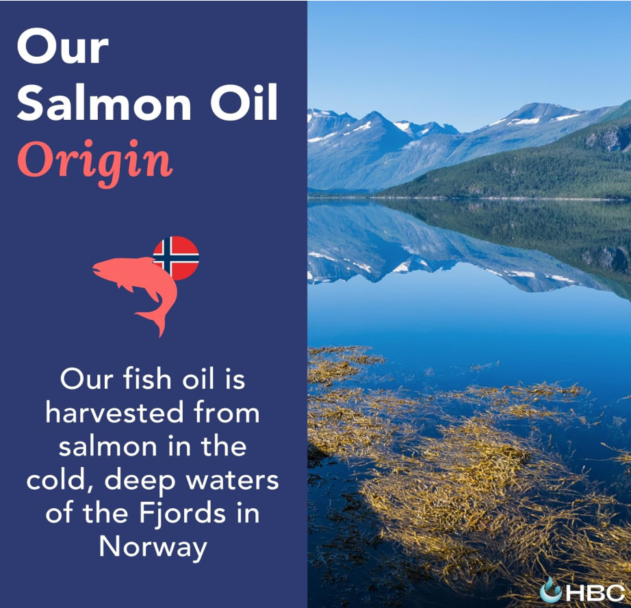 CARDIO™ 1000 mg Norwegian Salmon Oil – 180 Capsules